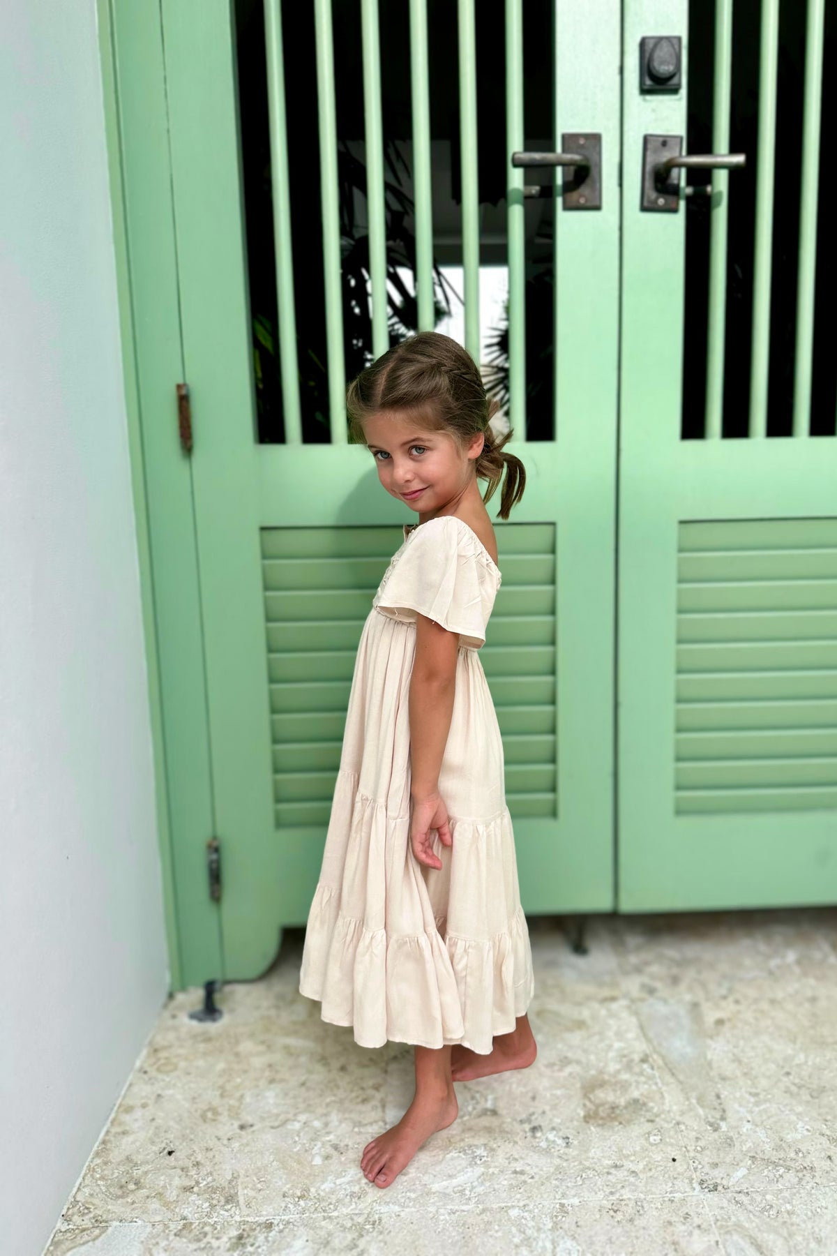 Winnie Lace Dress (natural)