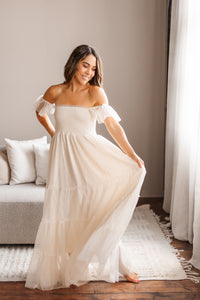 Women's Marabella Dress (antique ivory tulle)