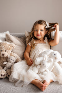 Pia Dress (antique ivory tulle)