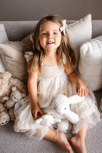 Pia Dress (antique ivory tulle)