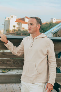 Men's Knox Hoodie (latte muslin)