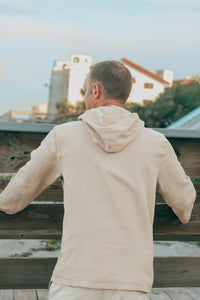 Men's Knox Hoodie (latte muslin)