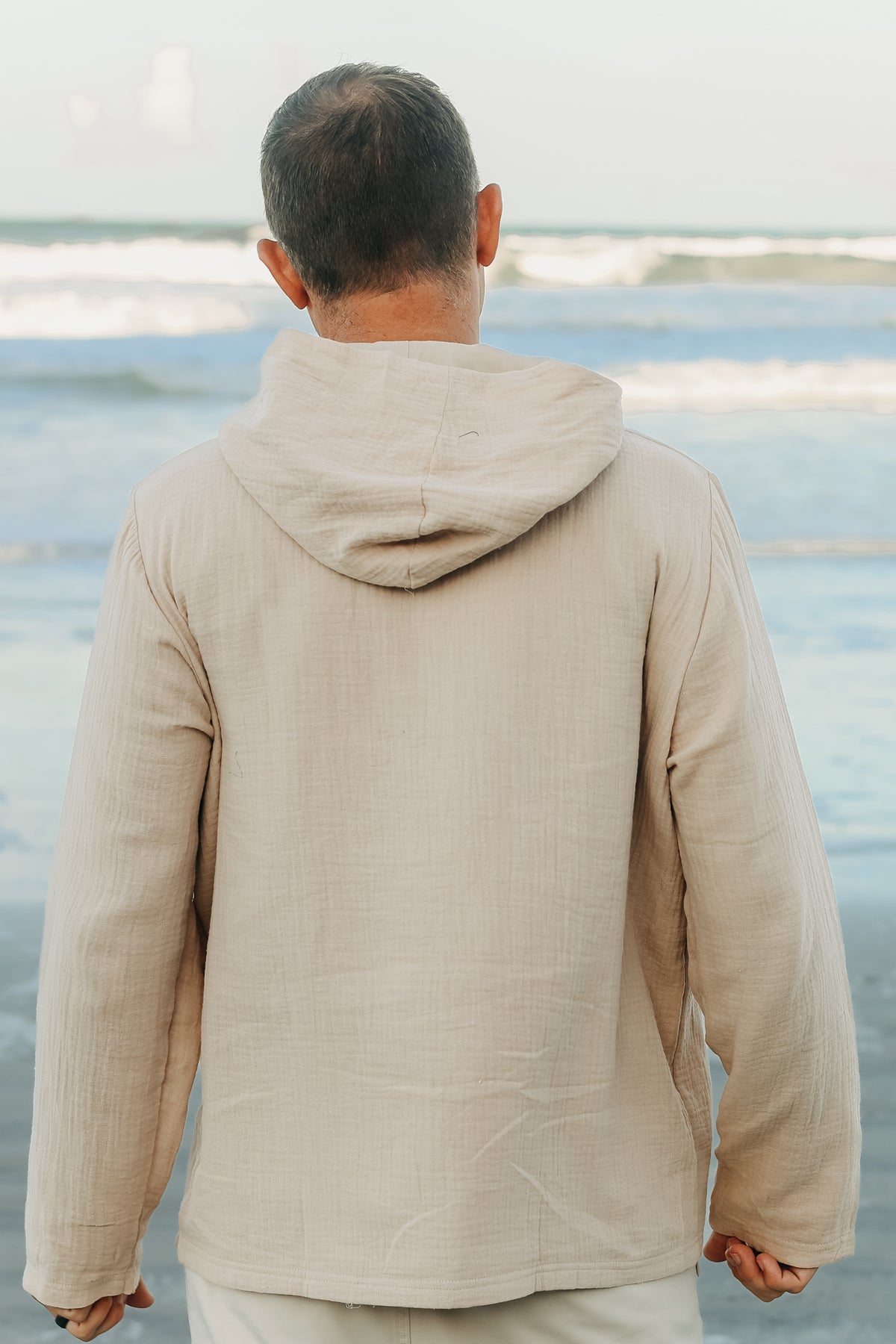 Men's Knox Hoodie (latte muslin)