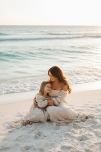 INDIE BLUE Women Women's Pippa Maxi (natural chiffon)