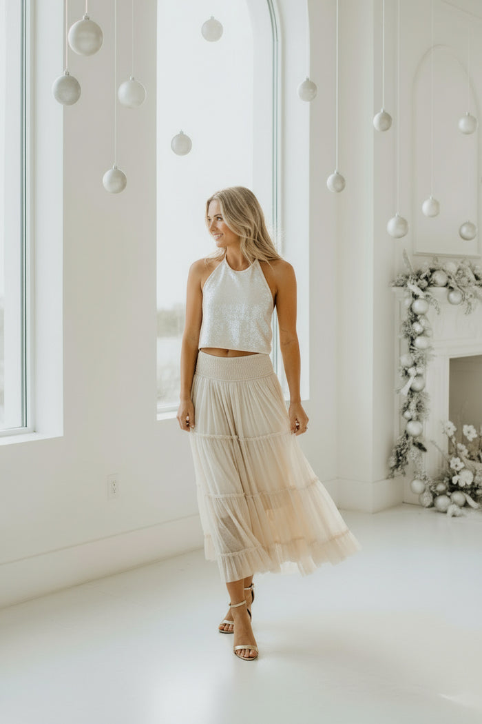 INDIE BLUE Women Women's Jolie Skirt (natural tulle)