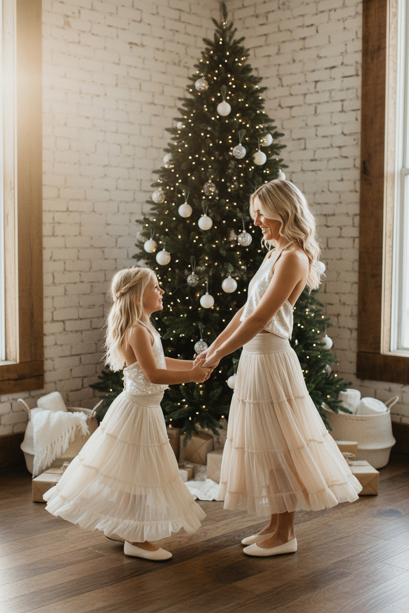 INDIE BLUE Women Women's Jolie Skirt (natural tulle)