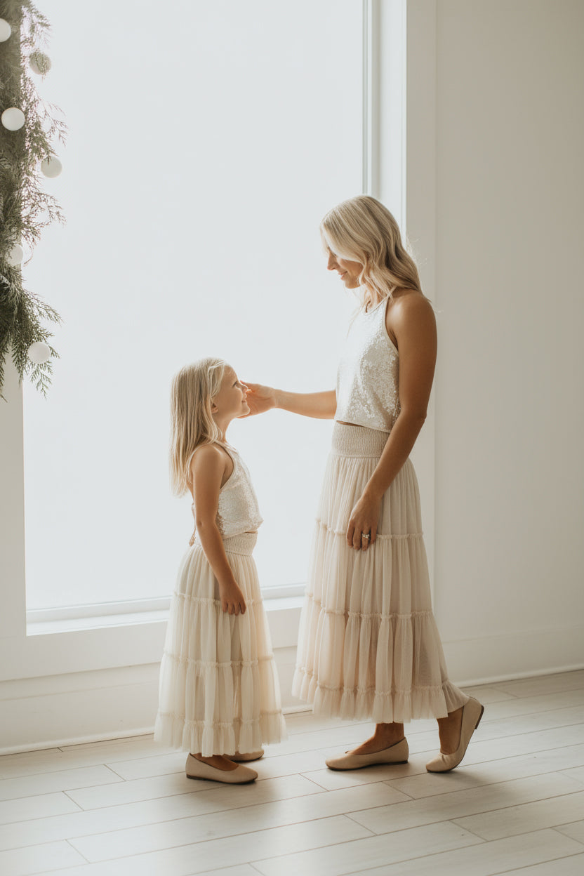 INDIE BLUE Women Women's Jolie Skirt (natural tulle)