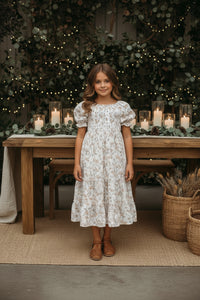 INDIE BLUE Dresses Elle Midi (art floral)