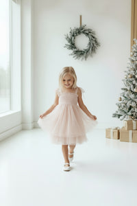 INDIE BLUE Dresses Isa Dress (blush tulle)