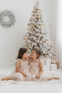 INDIE BLUE Dresses Isa Dress (blush tulle)