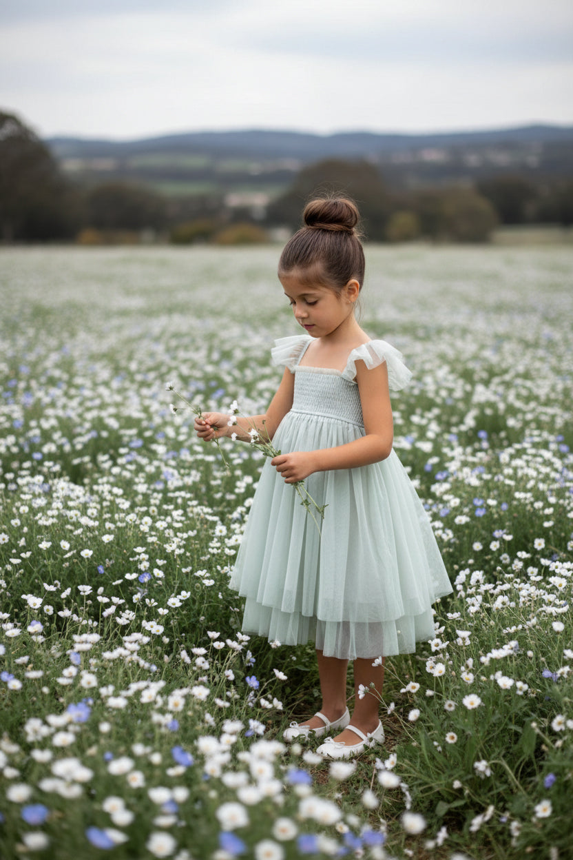 Juliet Dress (mint tulle)