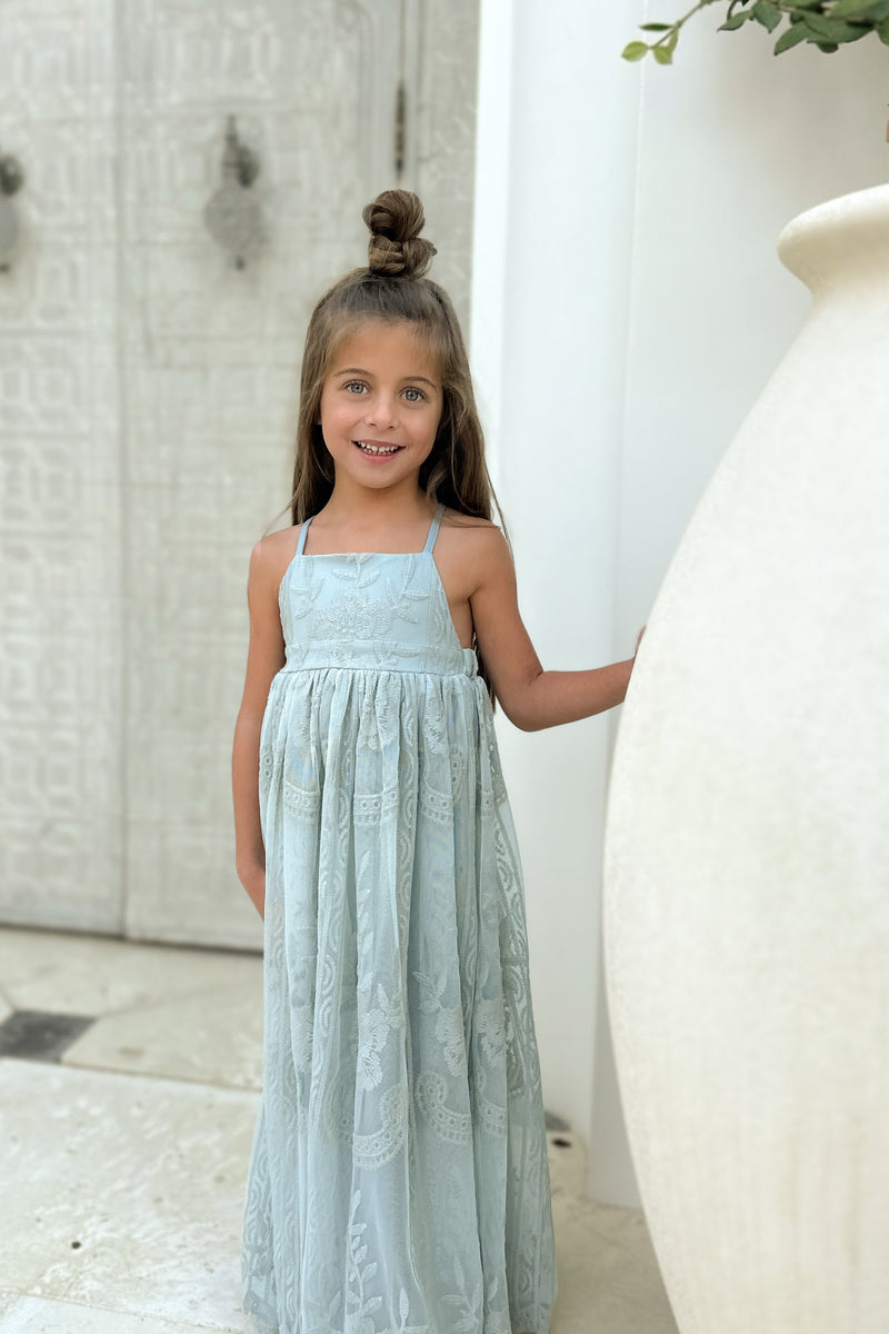 Madeline Lace Dress (airy blue) INDIE BLUE Madeline Lace Dress (airy blue) INDIE BLUE
