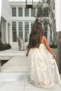 INDIE BLUE Dresses Madeline Lace Dress (ivory)