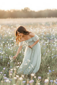 INDIE BLUE Women Women's Marabella Dress (mint tulle)