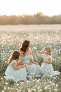 INDIE BLUE Women Women's Marabella Dress (mint tulle)