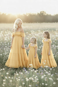 INDIE BLUE Women Women's Marabella Dress (saffron tulle)