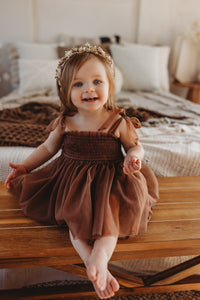 INDIE BLUE Dresses Isa Dress (cedar tulle)