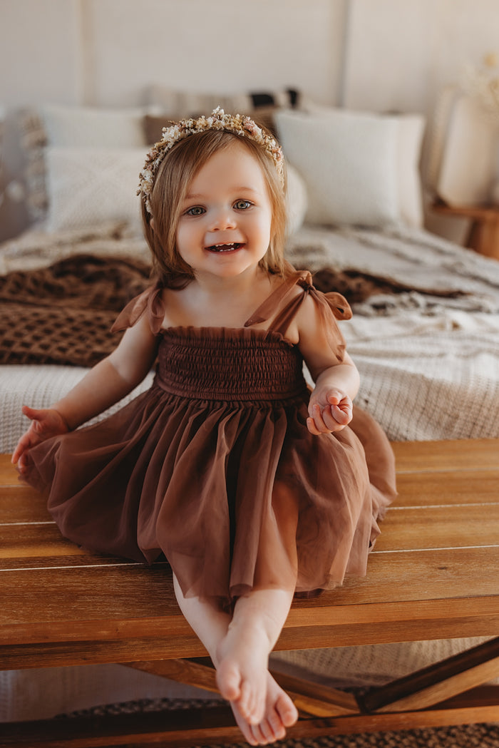 Isa Dress (cedar tulle)