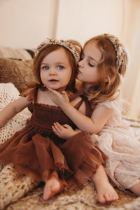 INDIE BLUE Dresses Isa Dress (cedar tulle)