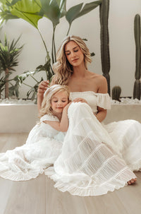 Marabella Dress (white chiffon)
