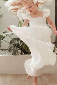 Marabella Dress (white chiffon)