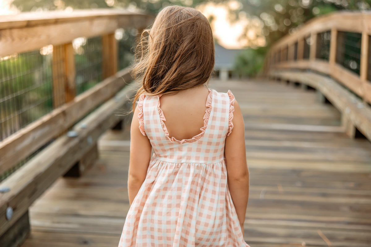 Emmylou (mauve gingham)