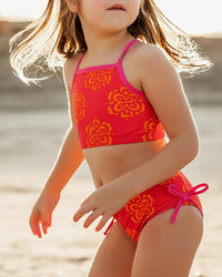 Crop Tankini Set (spice medallion) FINAL SALE