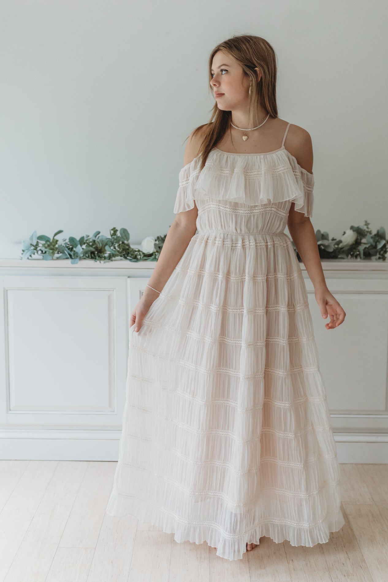 ☆’S Max Mara☆直営店買付☆お洒落Chiffon Midi Dress/ELOISE 9226115206002-w-eloise.jpg