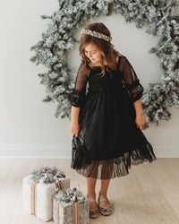 Jossalyn Dress (black tulle) FINAL SALE