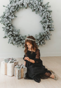 Jossalyn Dress (black tulle) FINAL SALE