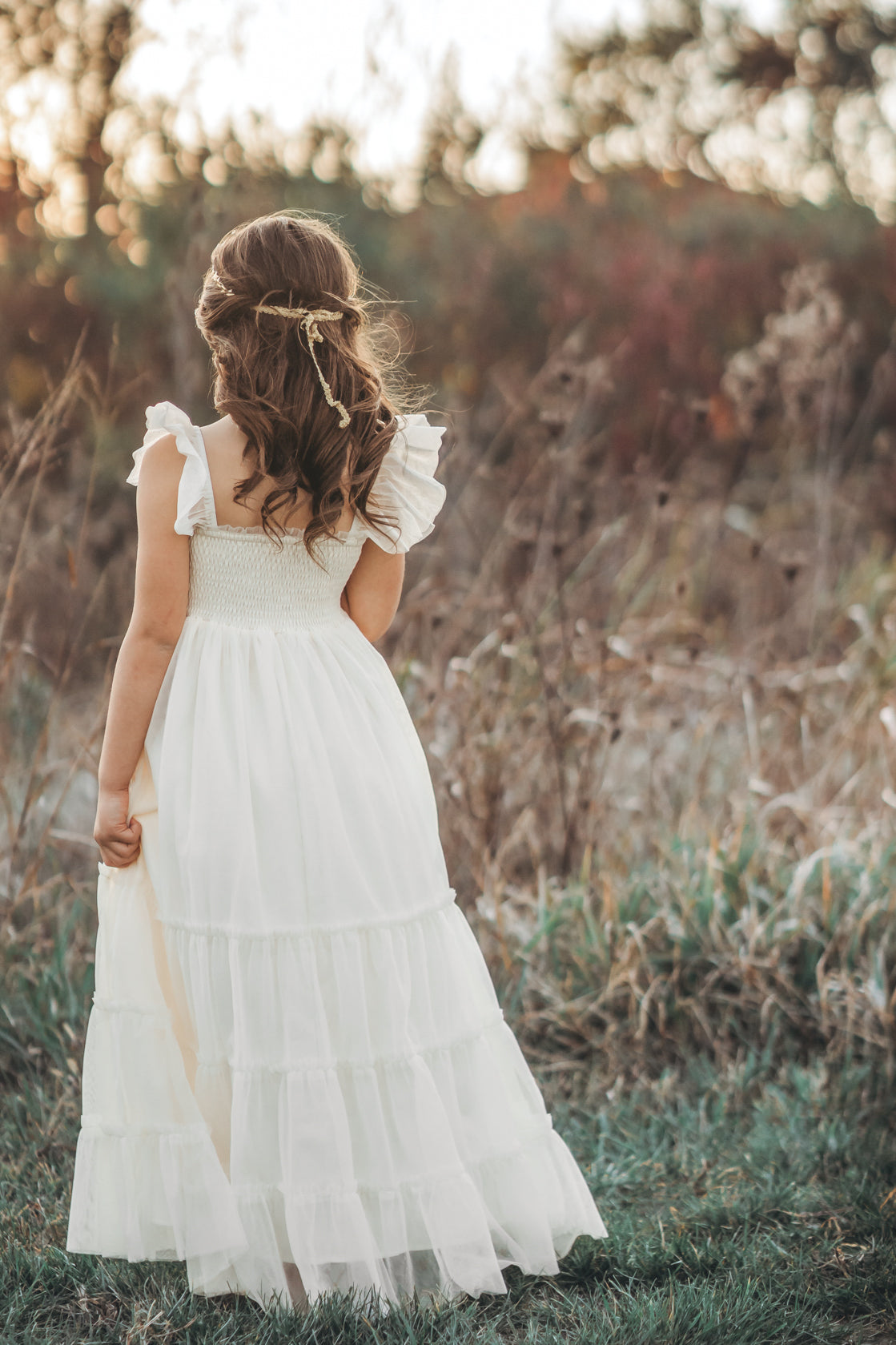 Marabella Dress (antique ivory tulle)