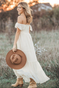 Women's Marabella Dress (antique ivory tulle)