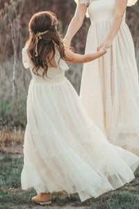 Marabella Dress (antique ivory tulle)