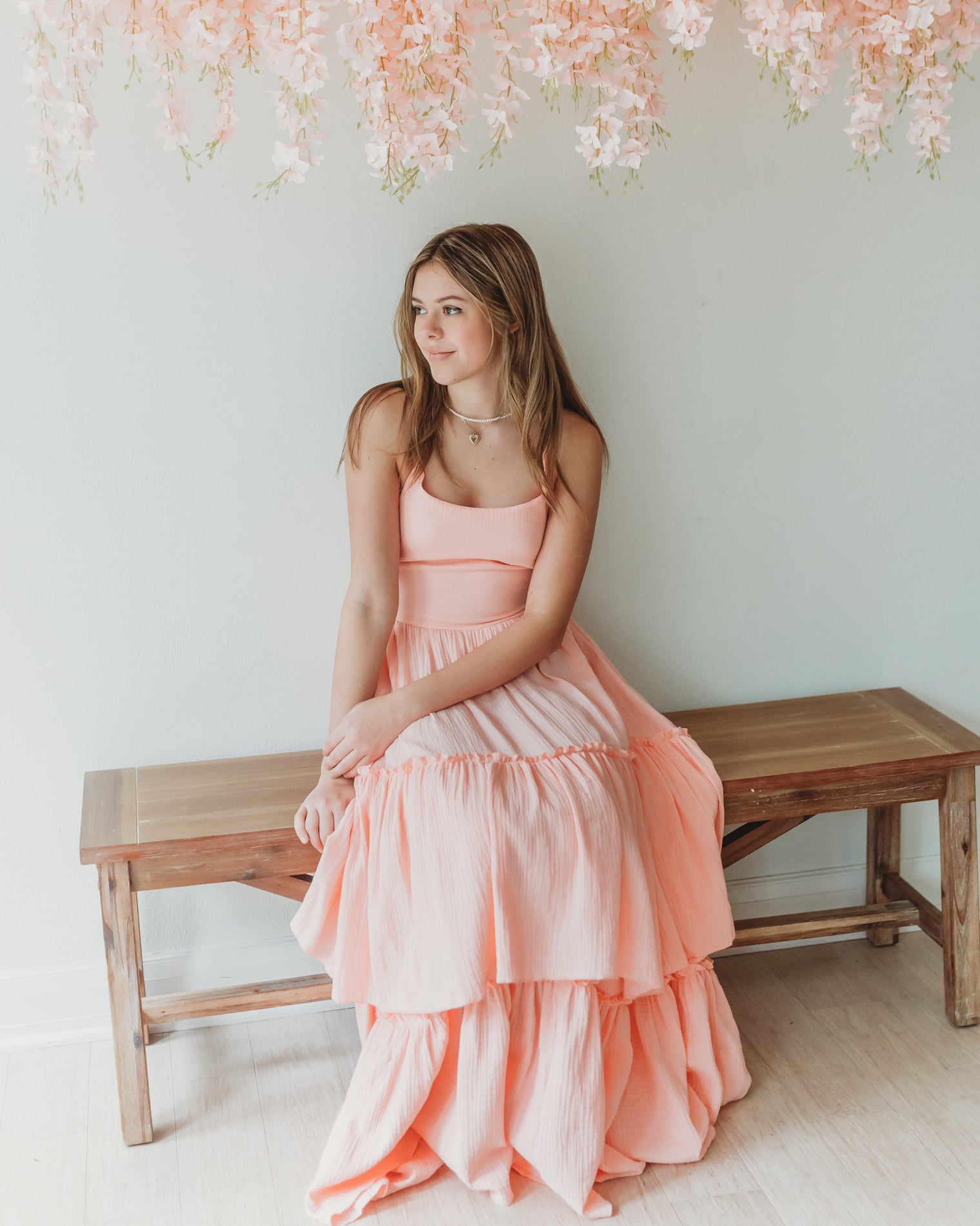 Women's Wendy Dress (vibrant coral muslin) – INDIE BLUE