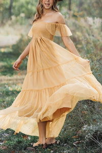 Women's Marabella Dress (saffron tulle)