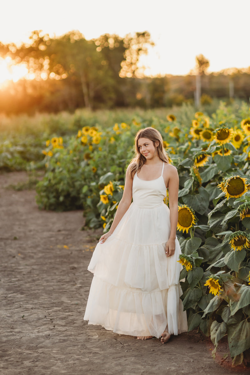 Women's Wendy Tulle Dress (ivory)