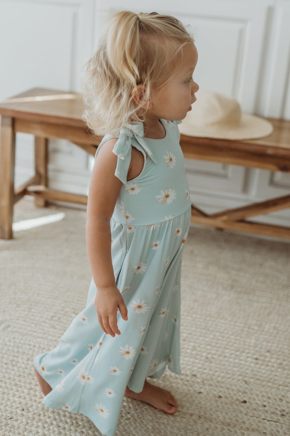 Rita Tie Romper (daisy)