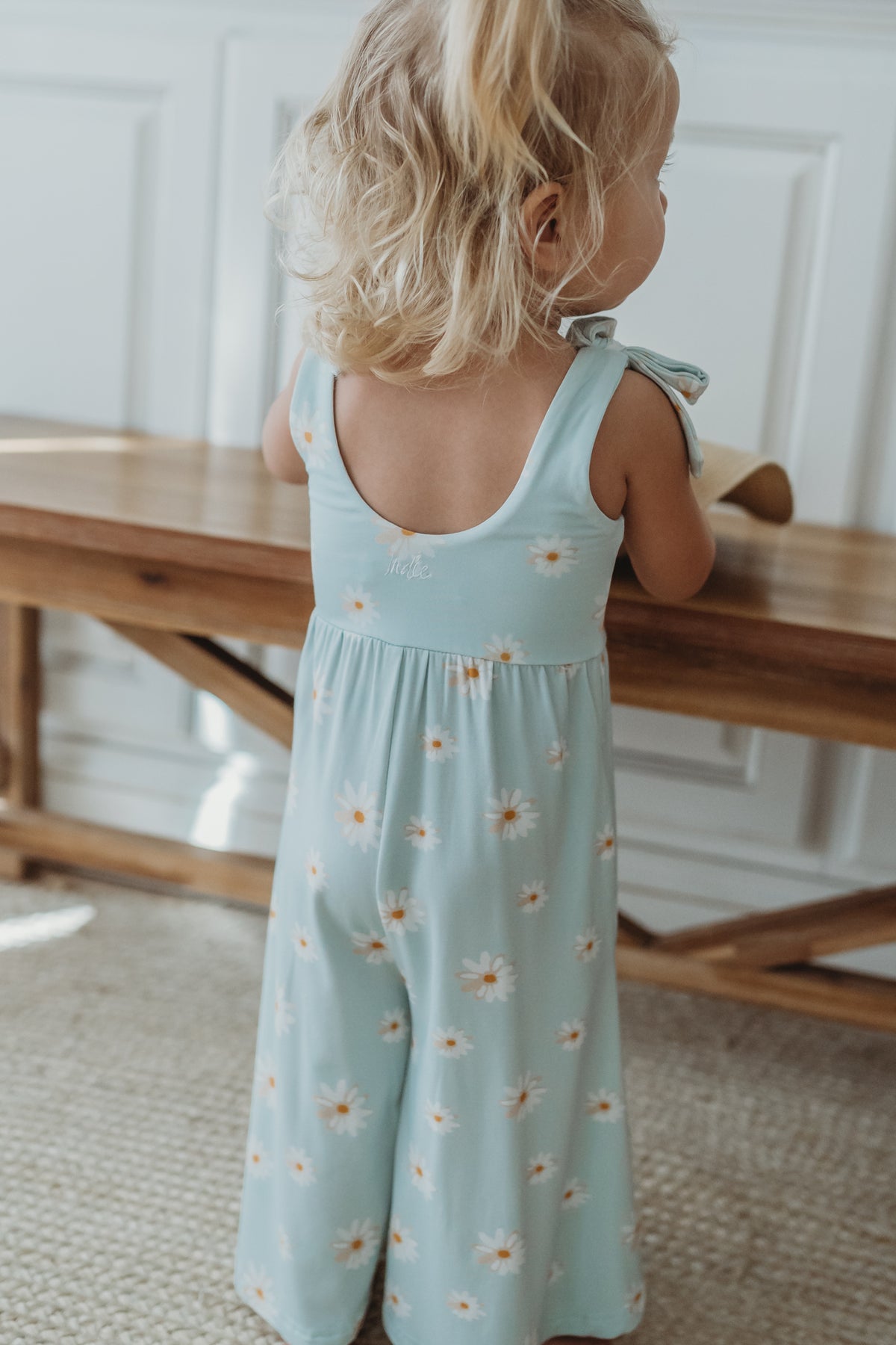 Rita Tie Romper (daisy)