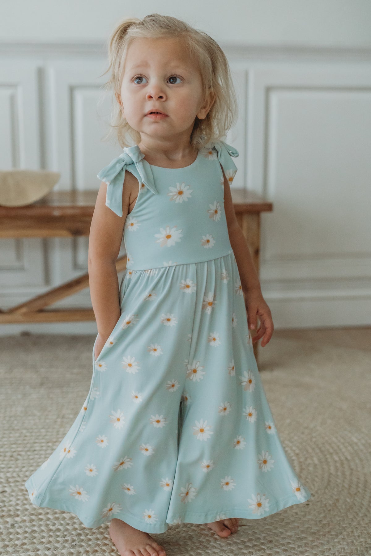 Rita Tie Romper (daisy)