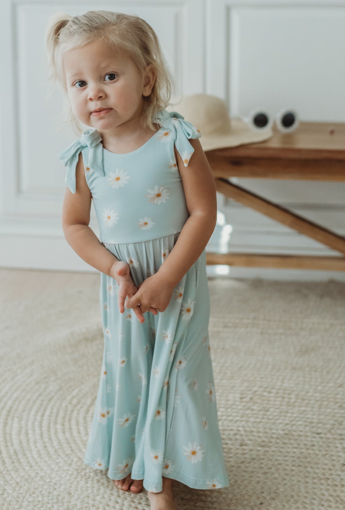 Rita Tie Romper (daisy)