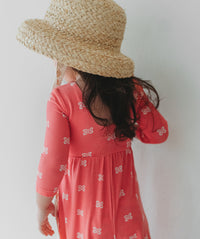 Rita Romper (pink butterfly)