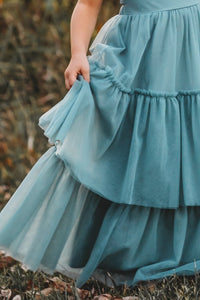 Wendy Dress (soft teal tulle)