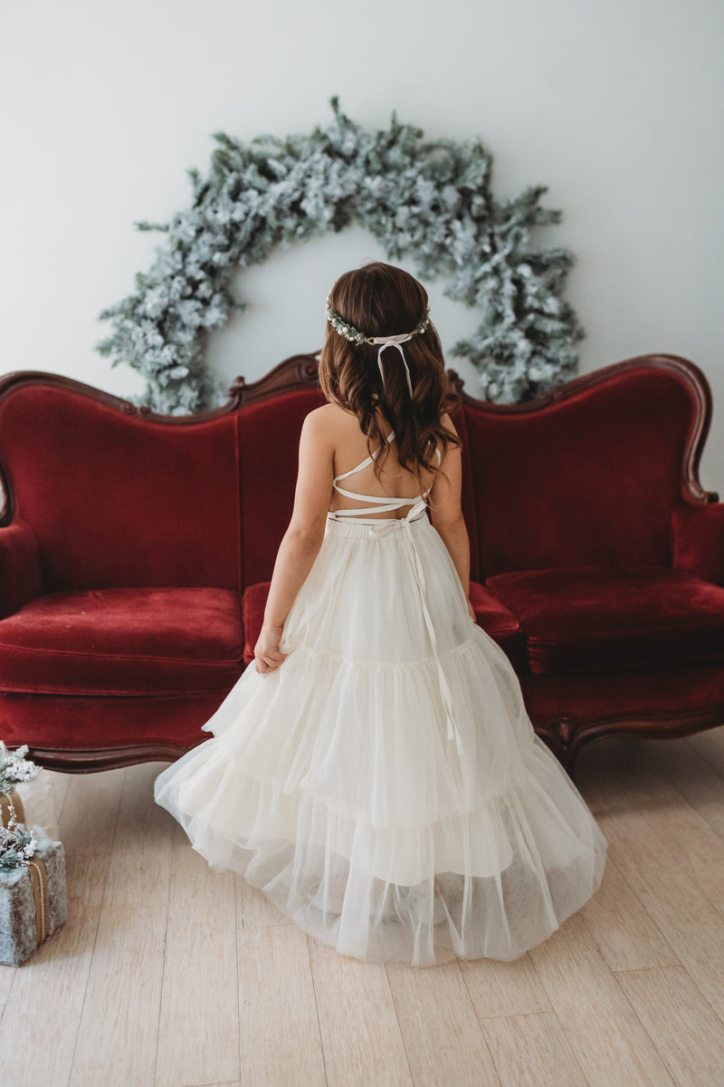 Wendy Dress (antique ivory tulle)