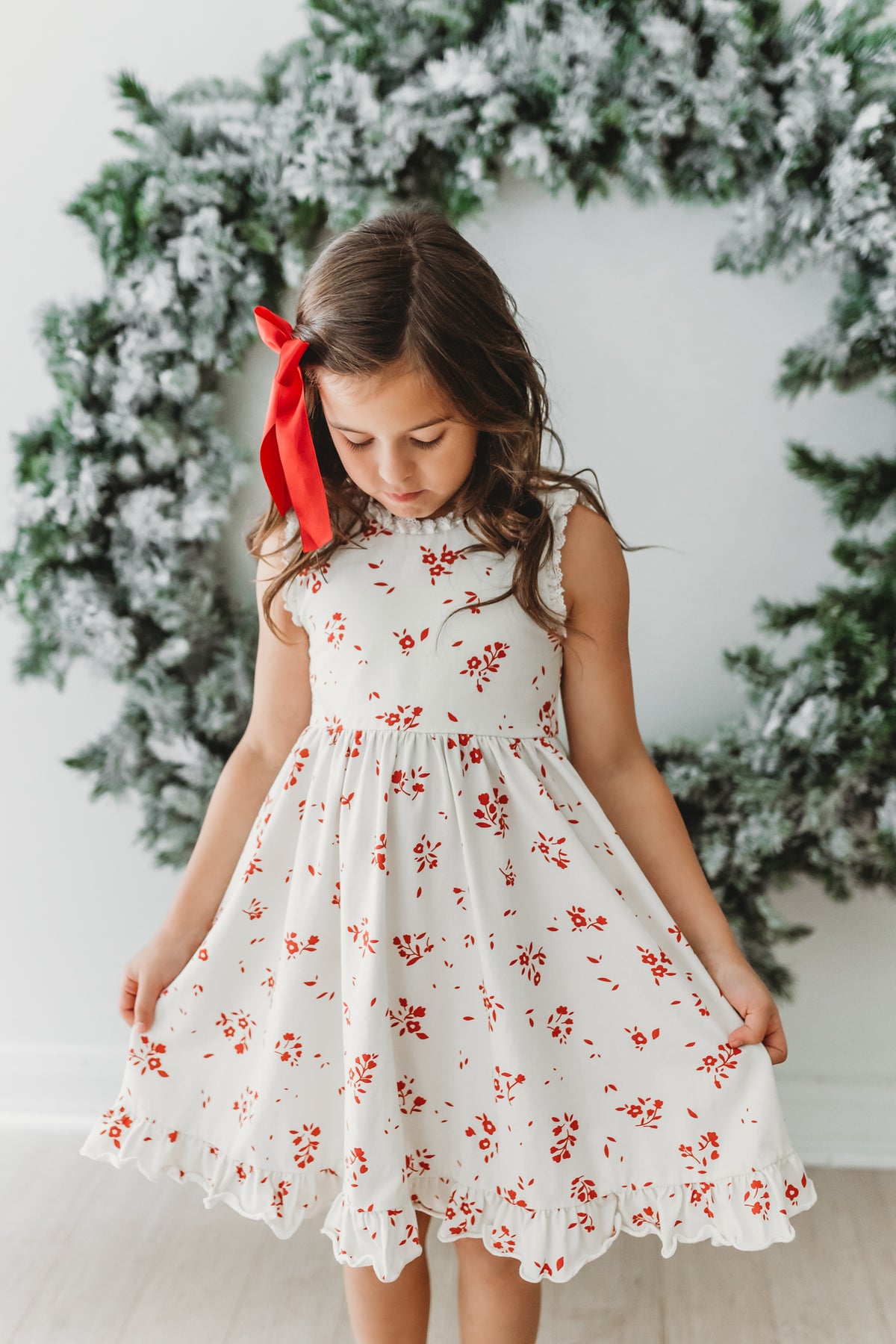 Emmylou (cutesy red floral)