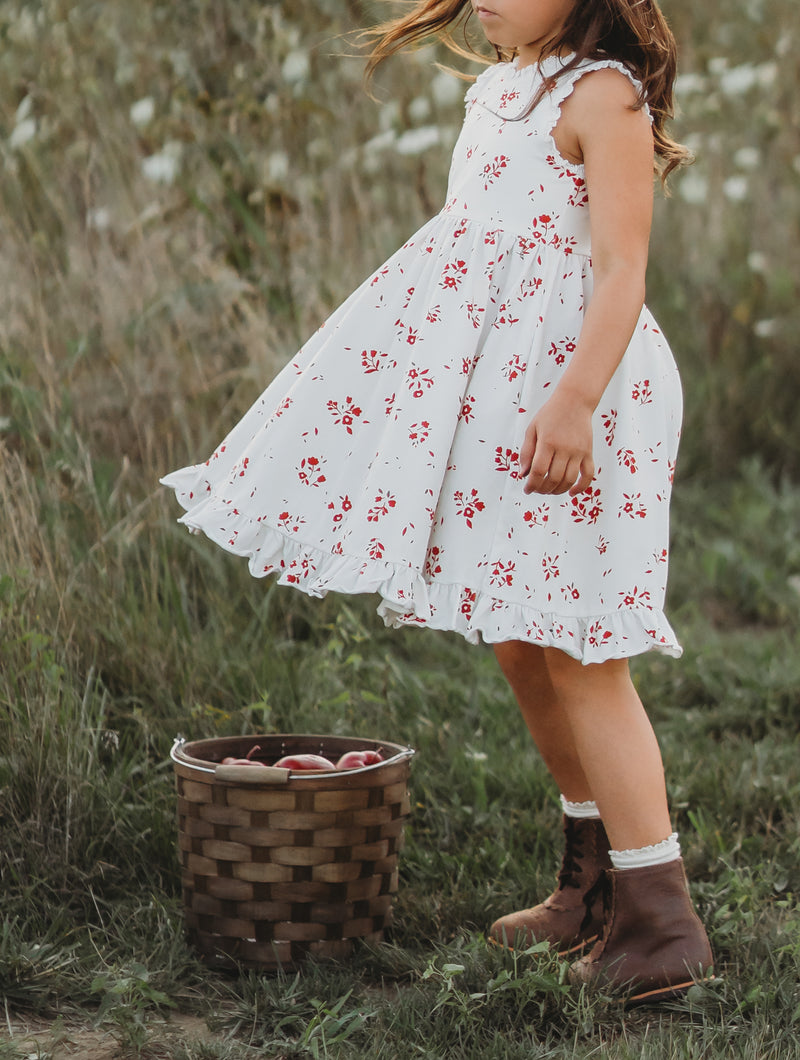 Emmylou (cutesy red floral)