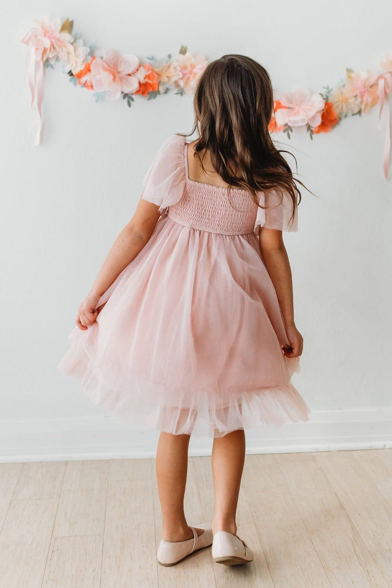 Fawn Dress (soft pink tulle) INDIE BLUE Fawn Dress (soft pink tulle) INDIE BLUE