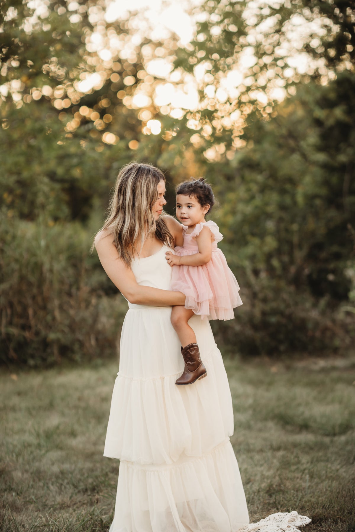 Fawn Tulle Dress (soft pink)