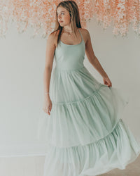 Women's Wendy Dress (mint tulle)