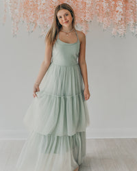 Women's Wendy Dress (mint tulle)