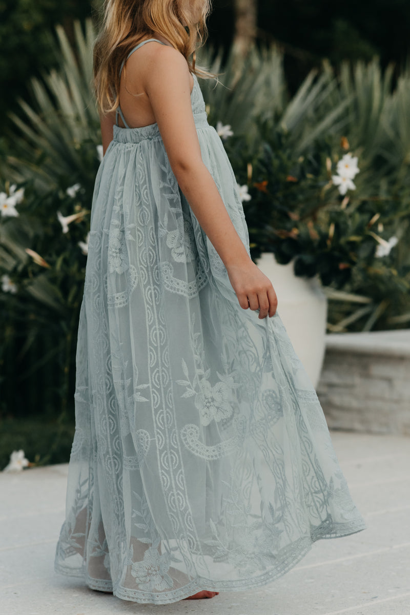 INDIE BLUE Dresses Madeline Lace Dress (airy blue)